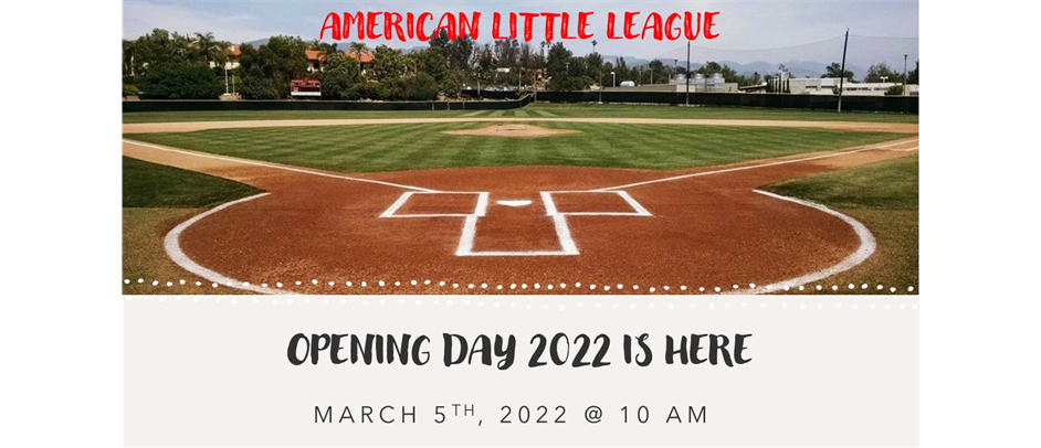 OPENING DAY 2022
